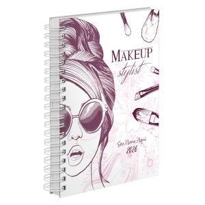 Agenda Comercial Personalizada Maquiadora Makeup