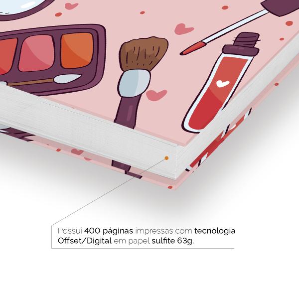 Agenda Comercial Personalizada Maquiadora Colors