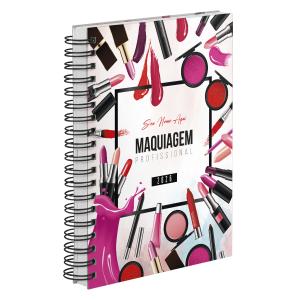 Agenda Comercial Personalizada Maquiadora Batom
