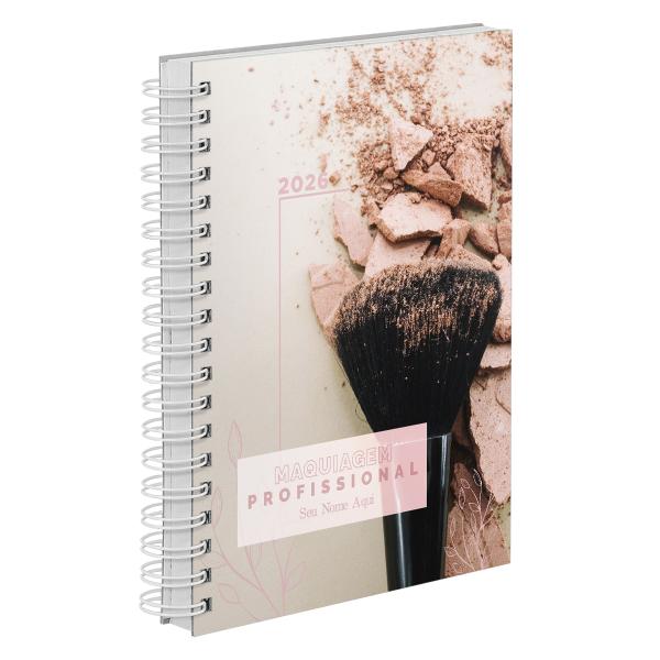 Agenda Comercial Personalizada Maquiadora Blush
