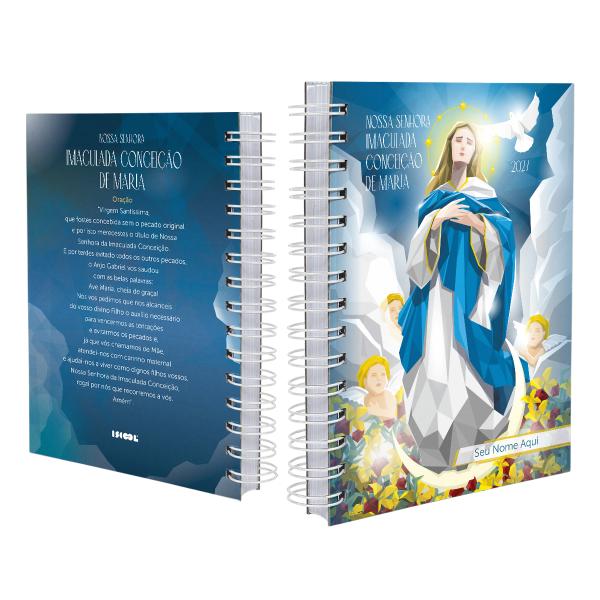 Agenda Personalizada Fé Nossa Senhora Imaculada Conceição 2027