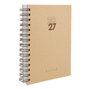 Agenda Solid Glitter Cores Nude