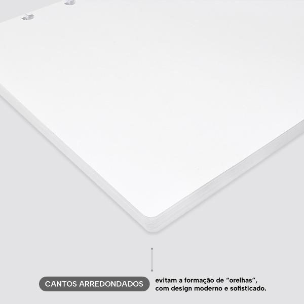Refil Iscool Disc Sem Pauta 20x27,5 cm 90g 100 Folhas