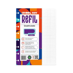 Refil Iscool Disc Quadriculado 90g