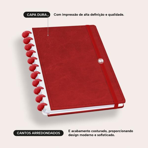 Iscool Disc Prime Solid Touch Couro Vermelho G