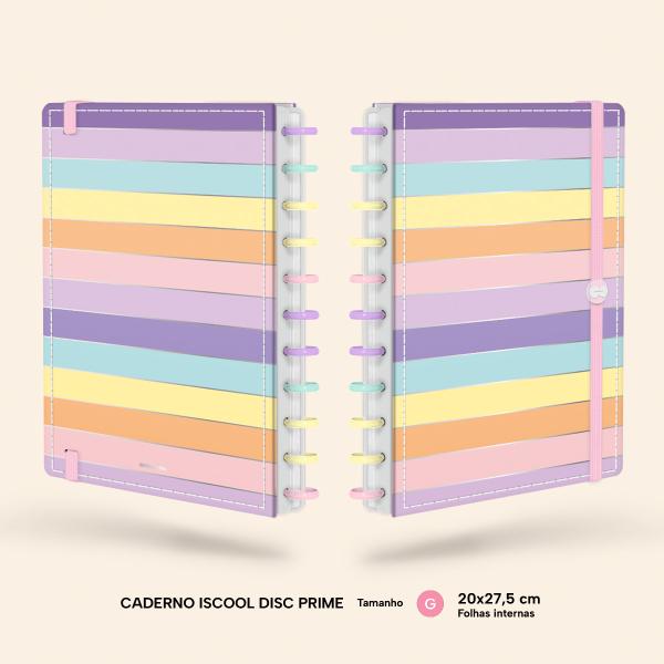 Iscool Disc Prime Colors Sweet Listras Prata G