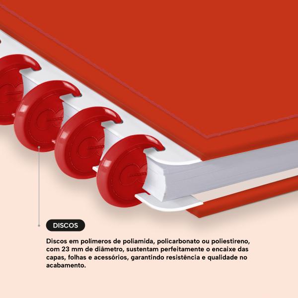 Iscool Disc Prime Personalizado Solid Colors Vermelho M