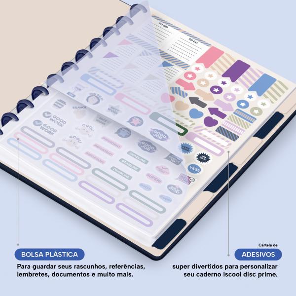 Iscool Disc Prime Personalizado Solid Colors Azul Marinho G