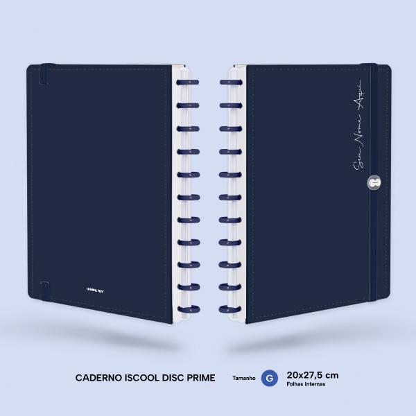 Iscool Disc Prime Personalizado Solid Colors Azul Marinho G