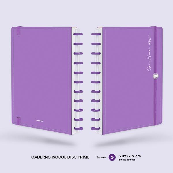 Iscool Disc Prime Personalizado Solid Colors Lilás G