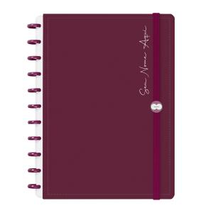 Iscool Disc Prime Personalizado Solid Colors Marsala