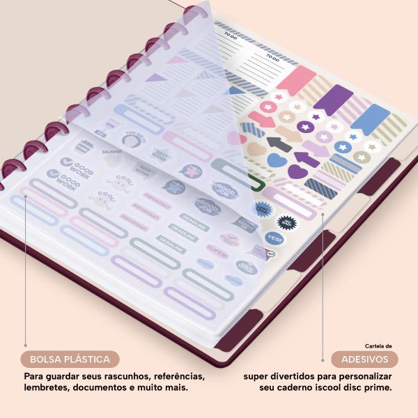 Iscool Disc Prime Personalizado Solid Colors Marsala G