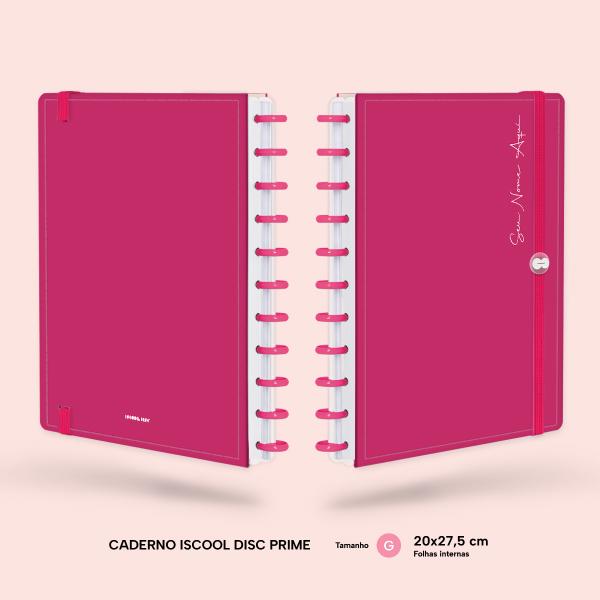 Iscool Disc Prime Personalizado Solid Colors Pink G