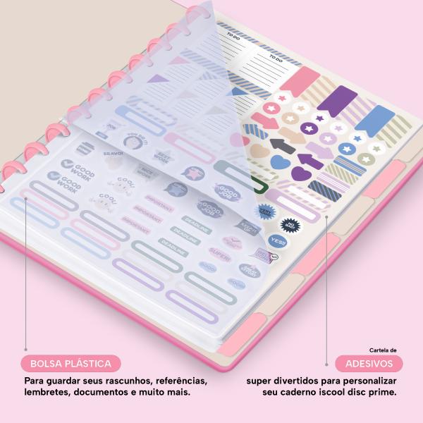 Iscool Disc Prime Personalizado Solid Colors Rosa G