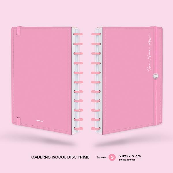 Iscool Disc Prime Personalizado Solid Colors Rosa G