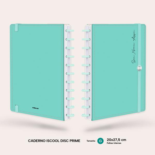 Iscool Disc Prime Personalizado Solid Colors Verde Oceano G