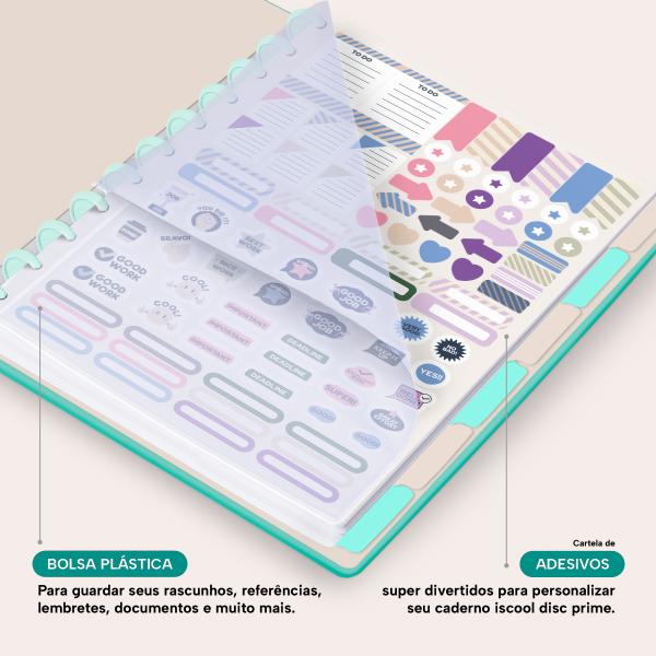 Iscool Disc Prime Personalizado Solid Colors Verde Oceano G