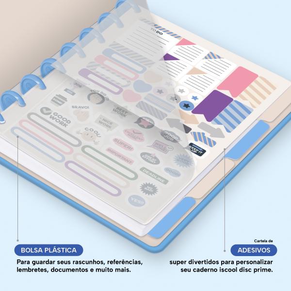 Iscool Disc Prime Personalizado Solid Colors Azul Claro P