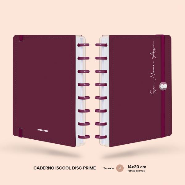 Iscool Disc Prime Personalizado Solid Colors Marsala P