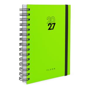 Agenda Plus Solid Fluor Verde