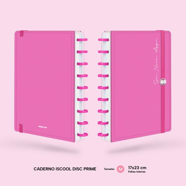 Iscool Disc Prime Personalizado 80 Fl Solid Colors Rosa Primavera M