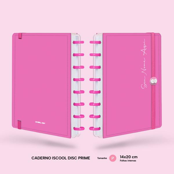 Iscool Disc Prime Personalizado 80 Fl Solid Colors Rosa Primavera P