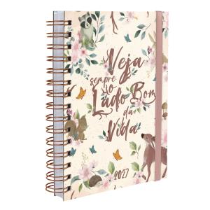 Agenda Plus Bosque Animais Florais
