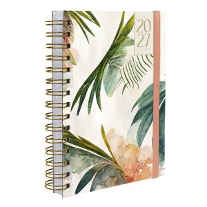 Agenda Plus Botanics Palm Leaves Salmão