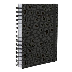 Agenda Plus Animal Print Onça Preta