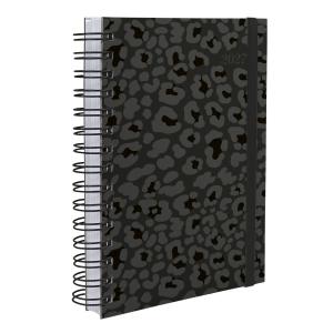Agenda Plus Animal Print Onça Preta