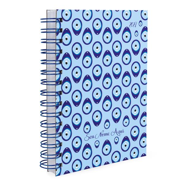 Agenda Personalizada Talismã Olhos Gregos 2027
