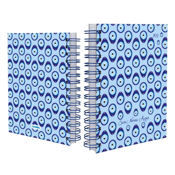 Agenda Personalizada Talismã Olhos Gregos 2027
