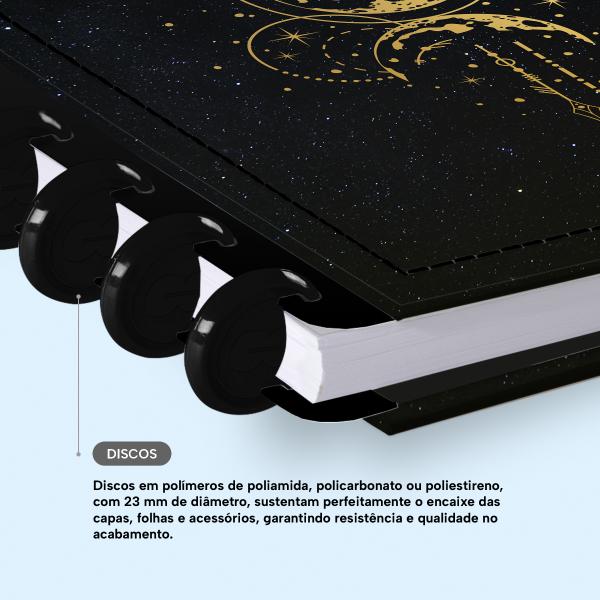 Iscool Disc Prime 80 Fls P Cosmos Lua Dourada