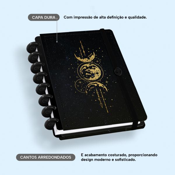 Iscool Disc Prime 80 Fls P Cosmos Lua Dourada