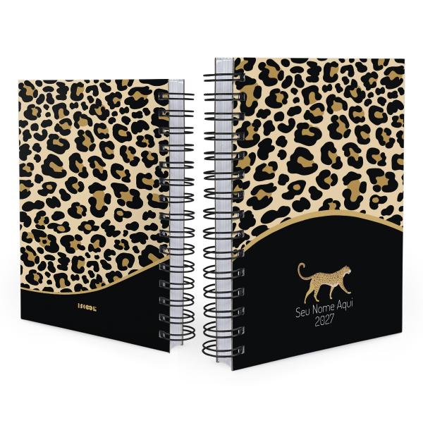 Agenda Personalizada Animal Print Onça Pintada