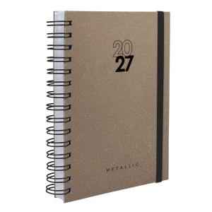 Agenda Plus Solid Metallic Glitter Bronze