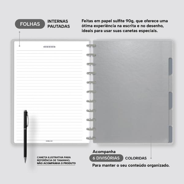 Iscool Disc Prime Personalizado G Seu Logo Aço Escovado Cinza