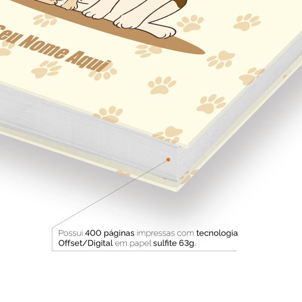 Agenda Comercial Personalizada Pet Shop Cão e Gato