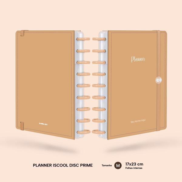 Planner De Disco Personalizado Iscool Disc Permanente Solid Colors Nude