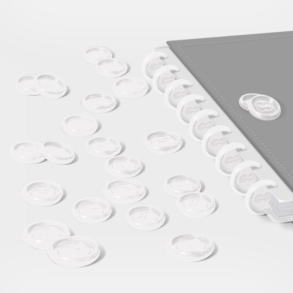 Disco 32 mm Branco - Caixa com 12 Unidades