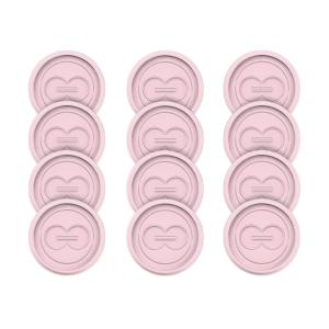 Disco Rosa Claro - Caixa com 12 Unidades