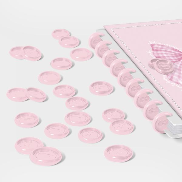 Disco 32 mm Rosa Claro - Caixa com 12 Unidades