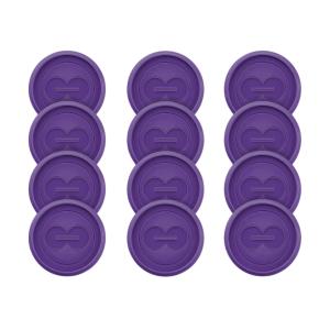 Disco Roxo - Caixa com 12 Unidades