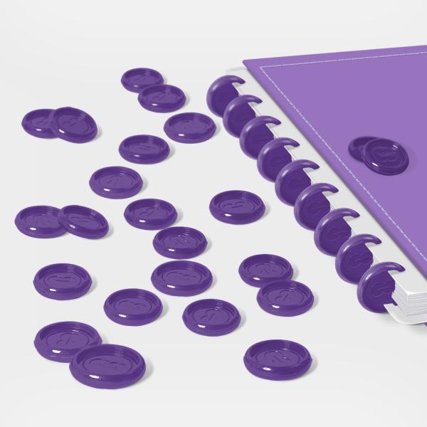 Disco 32 mm Roxo - Caixa com 12 Unidades