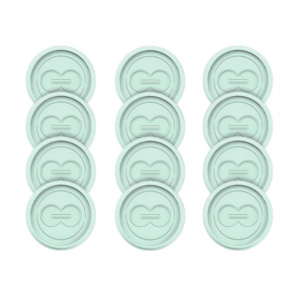 Disco 32 mm Turquesa - Caixa com 12 Unidades