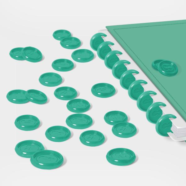 Disco 32 mm Verde - Caixa com 12 Unidades