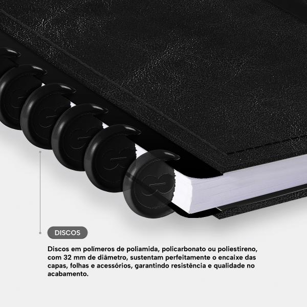 Iscool Disc Prime M+ Solid Touch Couro Preto