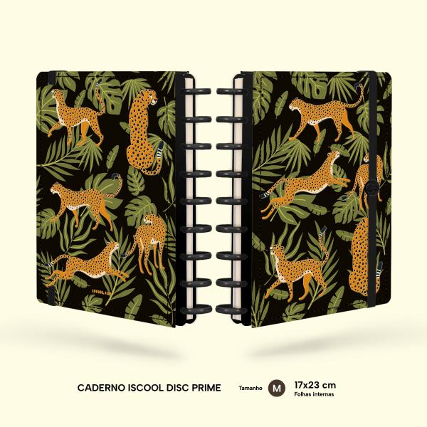 Iscool Disc Prime Tropical Onças Preto M+