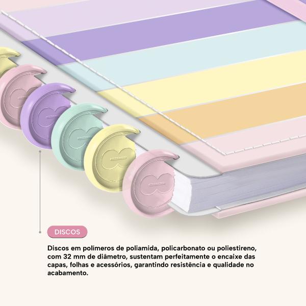 Iscool Disc Prime Colors Sweet Listras Prata M+