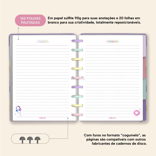 Iscool Disc Prime Colors Sweet Listras Prata M+